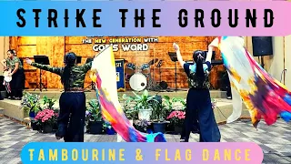 STRIKE THE GROUND TAMBOURINE DANCE - WORSHIP FLAGS DANCE || WITH THE KKM- LSFI YOUTH DANCE MINISTRY