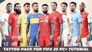 Tattoo Pack for FIFA 23 PC + Tutorial (FREE)