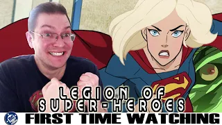 *Legion of Superheroes* 2023 Movie Reaction | First Time Watching | Tomorrowverse DC Animated Film