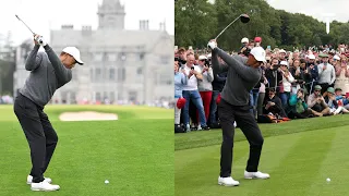 Tiger Woods' 2022 Golf Swing in Slow Motion