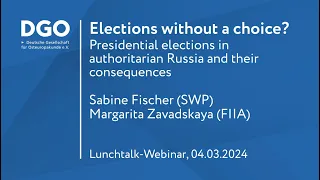 Elections without a choice? Presidential elections in authoritarian Russia and their consequences