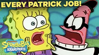 EVERY Job Patrick Star Has Ever Had 💼 SpongeBob