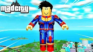 JE DEVIENS UN SUPER HEROS DE MAD CITY ! | Roblox