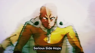 One Punch Man Saitama's Killer Move : Serious Side Hops