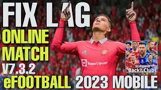 PAKAI CARA INI AMPUH MENGATASI LAG PADA SAAT BERMAIN ONLINE MATCH EFOOTBALL 2023 MOBILE