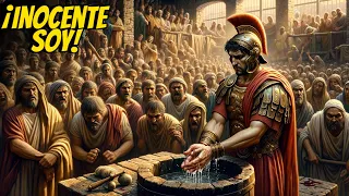 La historia de Poncio Pilato: inocente hoy en sus manos quedan la sangre de este hombre