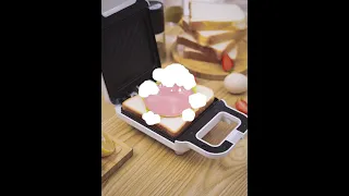 Essential kitchenware for food lovers.Multifunctional sandwich maker.