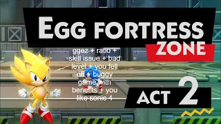 How to beat Egg Fortress Act 2 + Final Boss (The easy way) [OUTDATED]