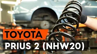 Jak wymienić sprężyny tylne w TOYOTA PRIUS 2 (NHW20) [PORADNIK AUTODOC]