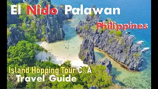 4K | EL NIDO PALAWAN, PHILIPPINES | Island Hopping Tour C & A | TRAVEL GUIDE | 2023