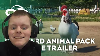 Reacting to The Planet Zoo: Barnyard Animal Pack | Announcement Trailer