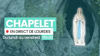 Prière du Chapelet à Lourdes - 25 avril 2024