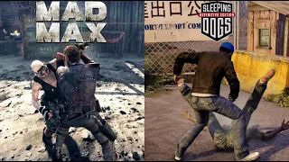 Mad Max VS Sleeping Dogs | Combat Comparison