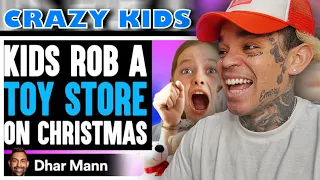 Dhar Mann - KIDS ROB A TOY STORE On CHRISTMAS Ft. Salish Matter [reaction]