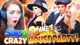 THE HOUSEWARMING PARTY...  (The Sims 4 GET FAMOUS #2!🤩)