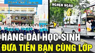 Thầy cô, bạn bè nghẹn ngào TIỄN ĐƯA học sinh lớp 5 không may qua đời vì BỆNH HIỂM NGHÈO | TÁM TV