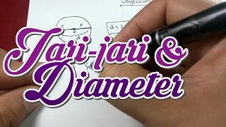 Jari jari dan Diameter Lingkaran - Materi SD Kelas 6