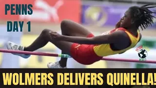 WOLMERS DELIVERS QUINELLA ON DAY ONE AT PENN RELAYS 2024! HYDEL ON FIRE! JAMAICA ON TOP!