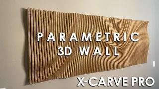 Parametric Wall Art  |  Making Money with the X-Carve Pro from Inventables