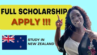 How to apply for SCHOLARSHIP to study in New Zealand: MANAAKI SCHOLARSHIP