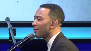 John Legend Performs "Redemption Song" & "All of Me" at Public Counsel's 2016 Dinner