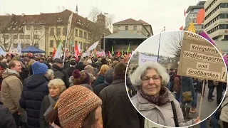 Germans protest against racism after New Year's Eve sex attacks