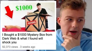 Fake "Dark Web Mystery Box" Videos