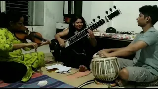 Raag Piloo | Originally composed by Pt. Ravi Shankar | Violin and Sitar Duet