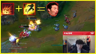 Faker's insane Tristana insec