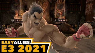 Tekken's Kazuya in Smash Bros. - Easy Allies Reactions  E3 2021