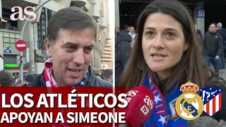 R.Madrid 1-Atlético 0 | La afición del Atleti, "a muerte" con Simeone | Diario AS