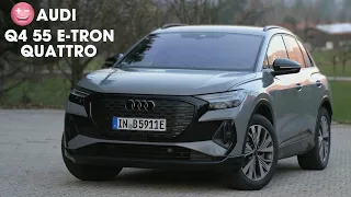 Audi Q4 55 e-tron quattro im Test 🙌| Dynamischer SUV mit Platz für die ganze Familie 😍 | EMOBILTEST