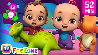 Are You Sleeping? (Dino) & Many More Popular 3D Nursery Rhymes Collection by ChuChu TV Funzone