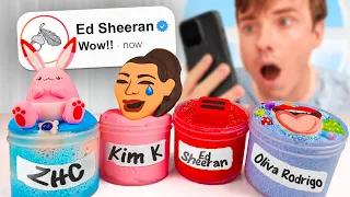 I DM'd Celebrities Their Own Custom Slimes AGAIN!