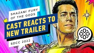 Shazam! Fury of the Gods Cast Reacts to New Trailer | Comic Con 2022