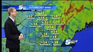 Tom Messner's WPTZ weather forecast