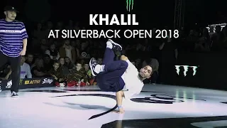 Khalil at Silverback Open 2018 // .stance