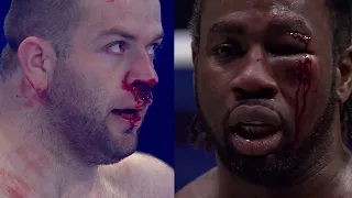 COOL BLOODY FIGHT! THIS IS HOW REAL HEAVYWEIGHTS SHOULD FIGHT! American fighter versus Russian!