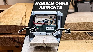 So kannst Du Hobeln ohne eine Abrichte - unsere Tipps und Tricks