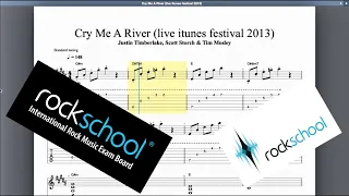 Cry Me A River Rockschool GRade 8 Guitar