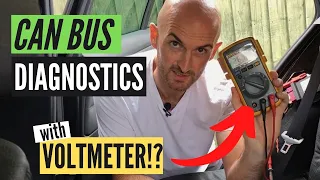 CAN Bus Quick Check With Multimeter | CAN Bus Diagnostics | Mechanic Mindset