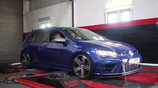 468kW VW Golf 7 R on the dyno