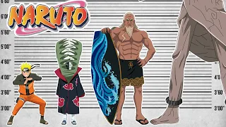 🍥 Naruto Giants: Size Comparison Extravaganza! #Naruto #SizeComparison #AnimeSpectacle