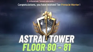 UNDAWN GARENA - Astral Tower Floor 80 - 81 Pinnacle Warrior
