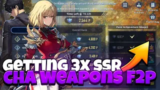 [Solo Leveling: Arise] - How F2P CAN get Cha SSR weapon 3x! 2 MUST have units for Floor 35!