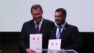 Подписание трехстороннего соглашения ПАО "Лукойл" и МО "Город Березники"
