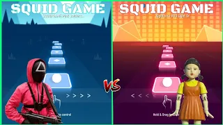 Squid Game vs Squid Game - Tiles Hop EDM Rush