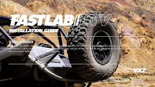 FastLab UTV - Spare Tire Carrier (STC) install guide for the Yamaha YXZ