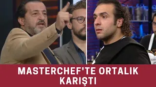 MasterChef'te Mehmet Şef İle Barbaros Birbirine Girdi