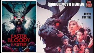 EASTER BLOODY EASTER ( 2024 Diane Foster ) Giant Jackalope Killer Bunny Comedy Horror Movie Review